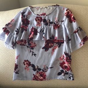 Living Doll floral blouse